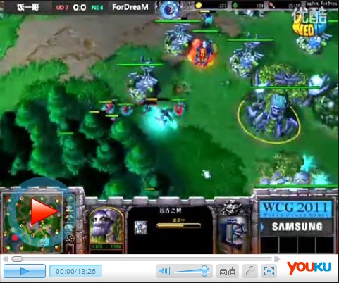 三星WCG2011外卡赛fyg_vs_fordream第1场