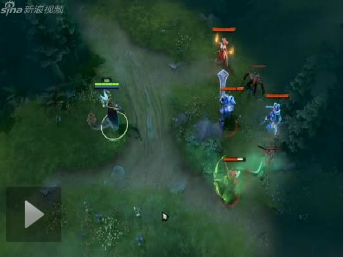 【DOTA2】新加入英雄:美杜莎技能效果演示视频