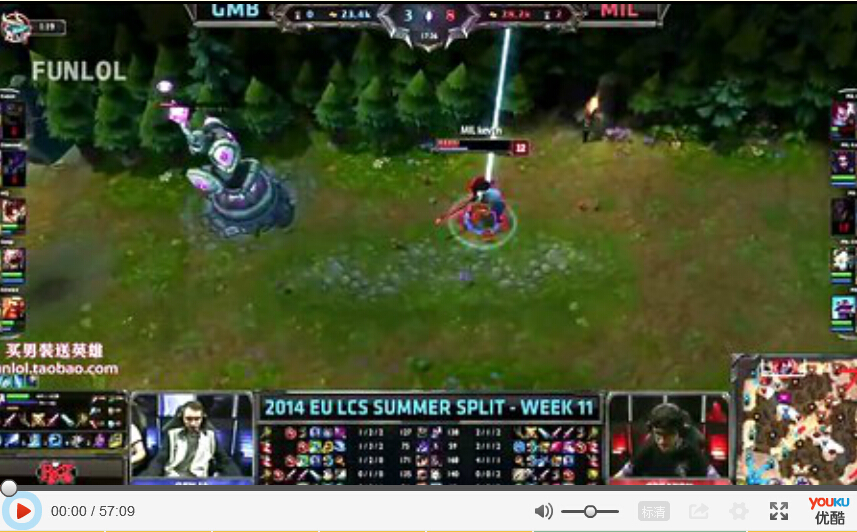 LCS 欧洲夏季赛 W11D2 GMB VS MIL