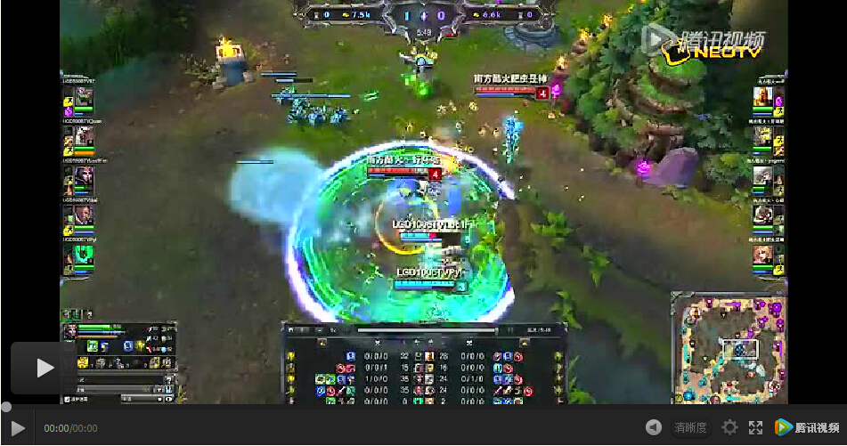 NESO2014总决赛英雄联盟 半决赛 WE.F vs EDG 集锦